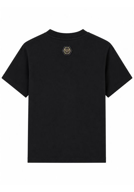 T-shirt con strass PHILIPP plein junior | F6PHJGTH067110
